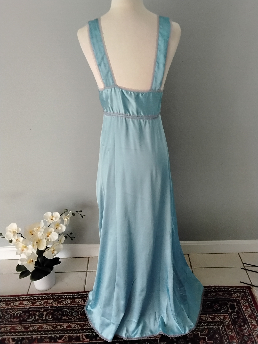 Vintage Christian Dior Pengnoir Set Color Blue - Picture 6 of 10